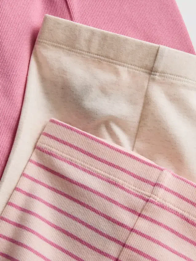 0–18 måneder | 3-pakk leggings til nyfødte