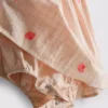 0–18 måneder | Brodert smockkjole for nyfødte