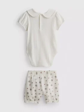 0–18 måneder | Disney-sett med Marie-body og bloomers fra «Aristokatene» til nyfødte