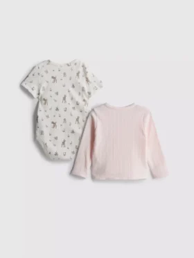0–18 måneder | Disneys Bambi-body og cardigan-sett for nyfødte