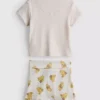 0–18 måneder | Disneys Winnie the Pooh-sett med wrap-top og Shorts for nyfødte