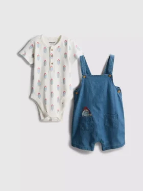 0–18 måneder | Paddington Bear-body og overalls – sett for nyfødte