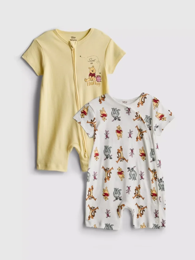 0–24 måneder | 2-pakk med Disney-bodyer med Winnie the Pooh