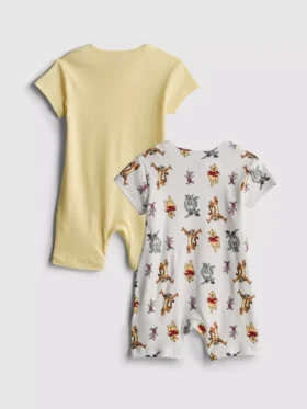 0–24 måneder | 2-pakk med Disney-bodyer med Winnie the Pooh