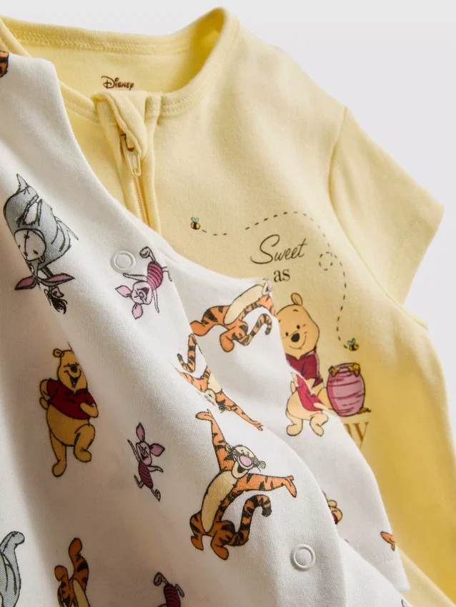 0–24 måneder | 2-pakk med Disney-bodyer med Winnie the Pooh