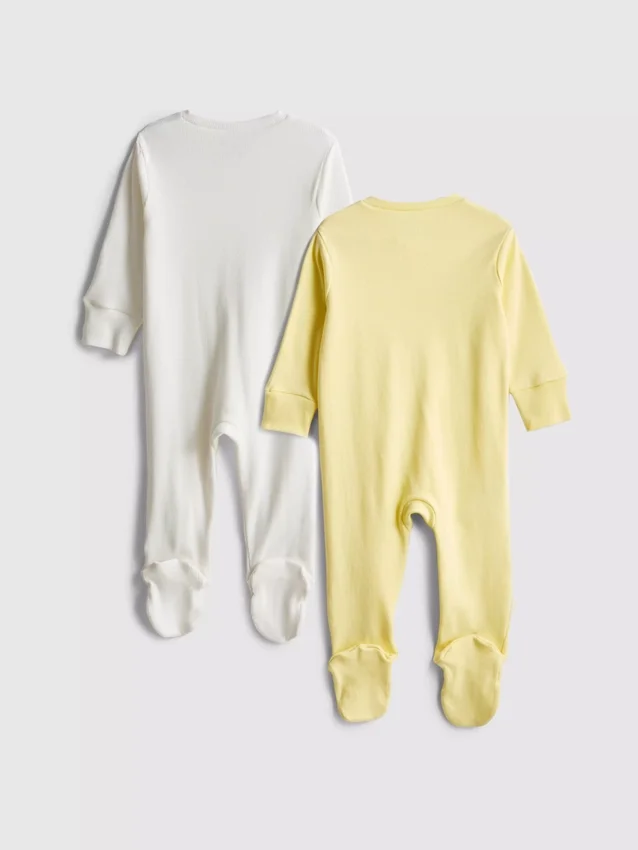 0–24 måneder | 2-pakk med pyjamaser med glidelås
