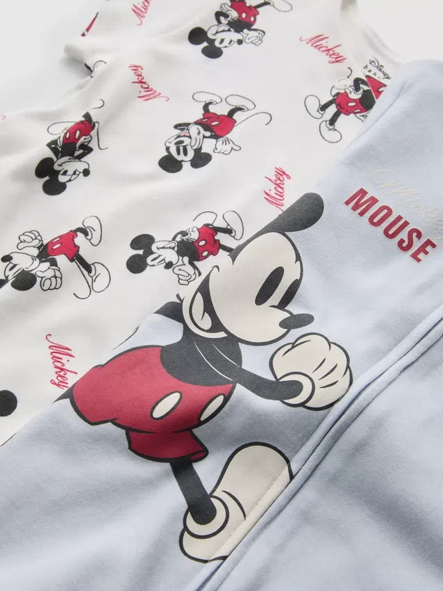 0–24 måneder | 2-pakning med Disneys Mikke Mus-bodyer