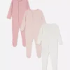 0–24 måneder | 3-pakk med pyjamaser med trykknapper