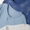 0–24 måneder | 3-pakk med pyjamaser med trykknapper