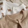 0–24 måneder | 3-pakk med pyjamaser med trykknapper