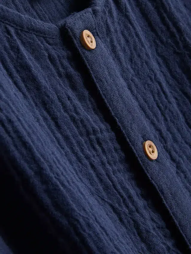 0–24 måneder | Sett med skjorte og shorts i osteklut