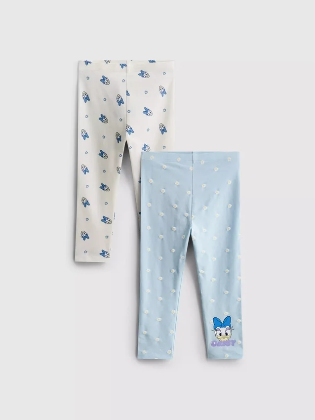 0–36 måneder | 2-pakk Daisy Duck-leggings