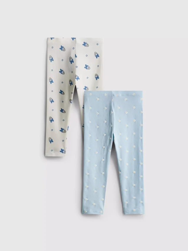 0–36 måneder | 2-pakk Daisy Duck-leggings