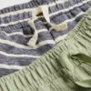 0–36 måneder | 2-pakk teksturerte Shorts