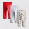 0–36 måneder | 3-pakning med blandede leggings