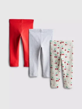 0–36 måneder | 3-pakning med blandede leggings