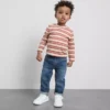 0–36 måneder | Jeans med opprullede mansjetter