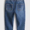 0–36 måneder | Jeans med opprullede mansjetter
