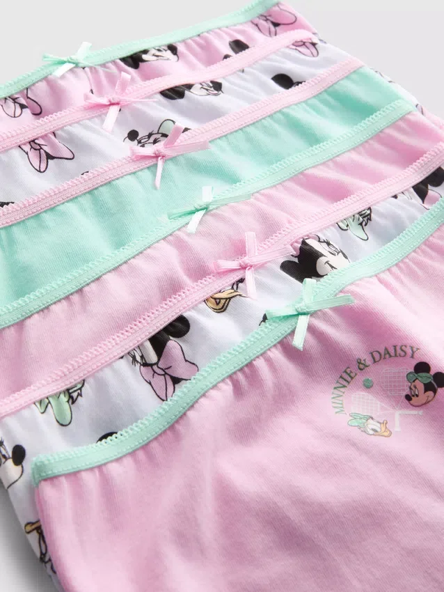 1,5–10 år | 6-pakning med Disney-underbukser med Minnie Mouse-motiv
