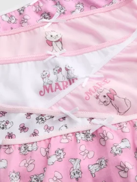 1,5–10 år | 6-pakning med truser med Disneys Marie fra «Aristokatene»