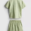 1,5–12 år | Stacey Solomon-sett med rutete skjorte og shorts