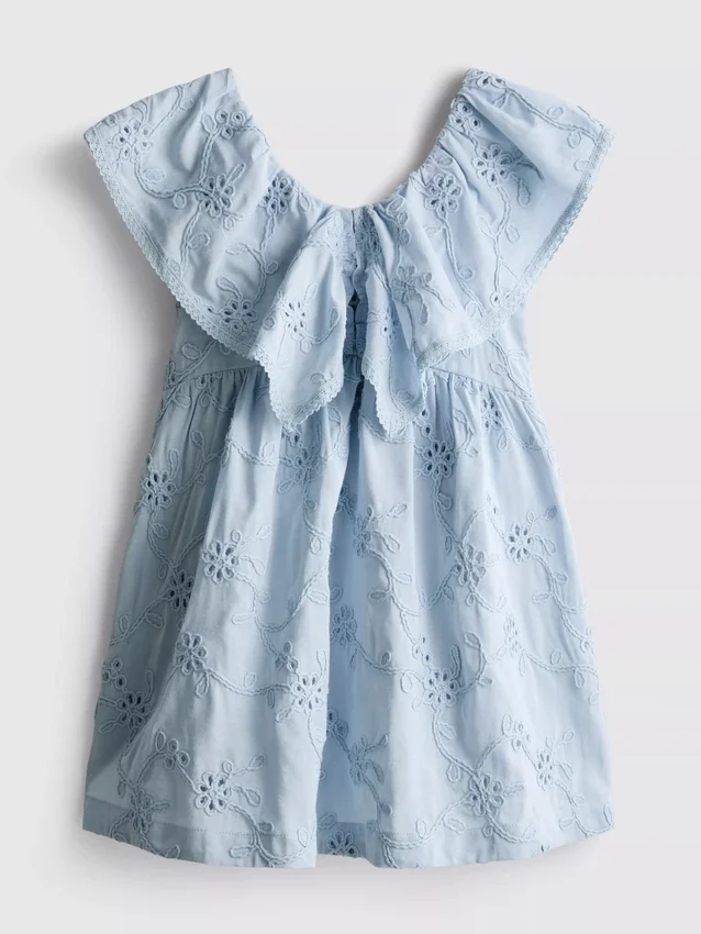 1,5–12 år | The Edit blomsterbrodert smockkjole