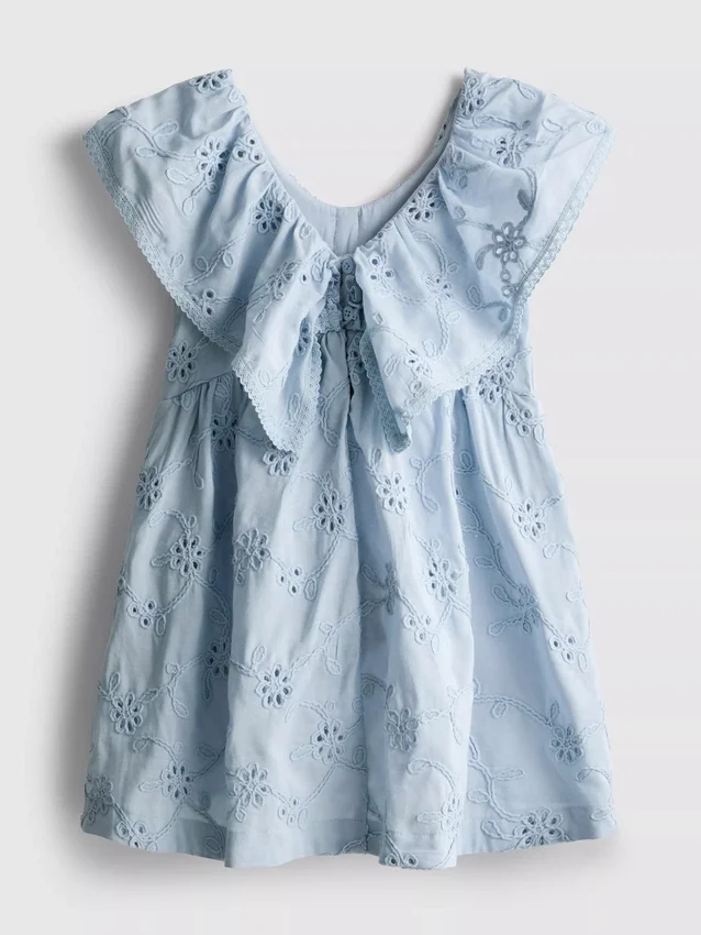 1,5–12 år | The Edit blomsterbrodert smockkjole