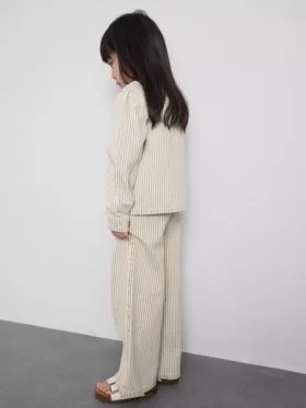 1,5–12 år | The Edit bomullsjeans med smale striper