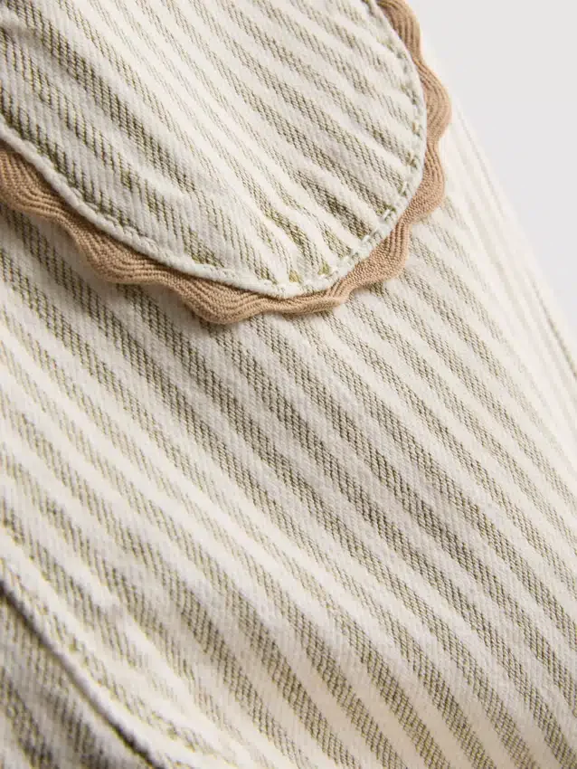 1,5–12 år | The Edit bomullsjeans med smale striper