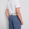 1,5–12 år | The Edit-chino-shorts i linblanding med belte