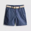 1,5–12 år | The Edit-chino-shorts i linblanding med belte