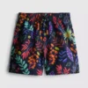 1,5–7 år | badeshorts med blomstertrykk