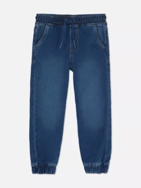 1,5–7 år | Jeans med oppbrettede bukseben