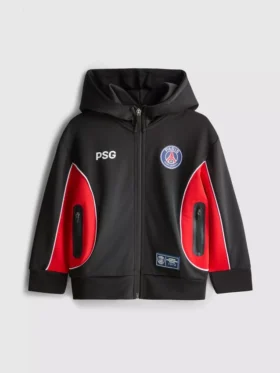 1,5–7 år | Paris Saint-Germain F.C. hettegenser med glidelås