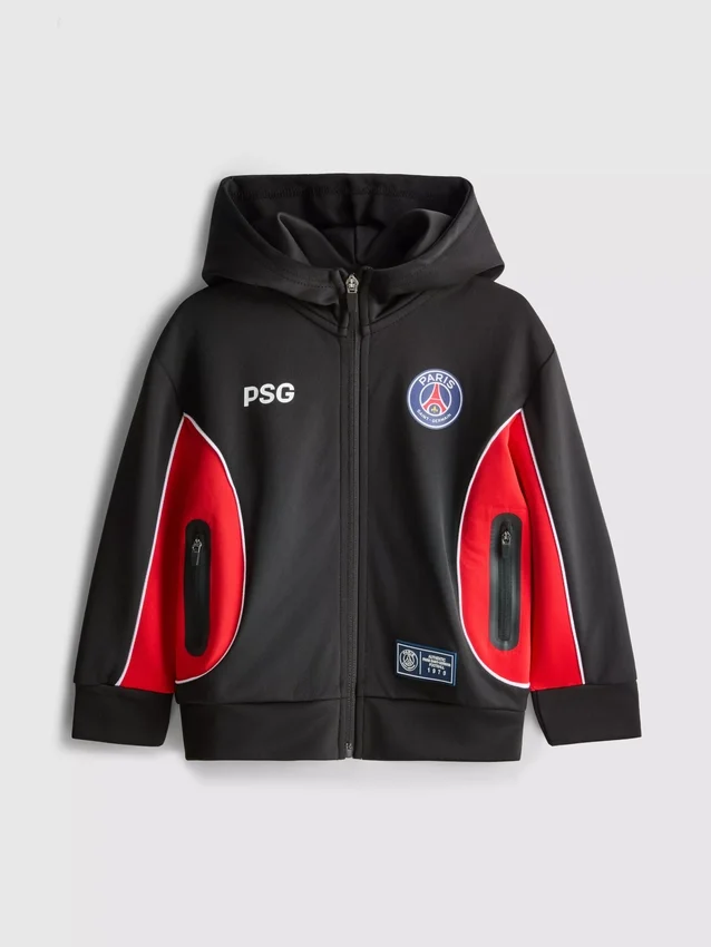 1,5–7 år | Paris Saint-Germain F.C. hettegenser med glidelås