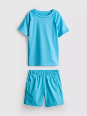 1,5–7 år | sett med aktiv-T-skjorte og shorts