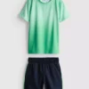 1,5–7 år | sett med aktiv-T-skjorte og shorts