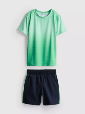 1,5–7 år | sett med aktiv-T-skjorte og shorts