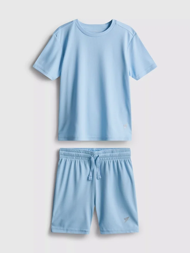 1,5–7 år | sett med aktiv-T-skjorte og shorts