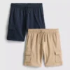 1,5–8 år | 2-pakk cargoshorts