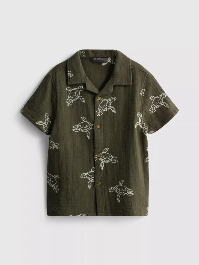 1,5–8 år | brodert skjorte