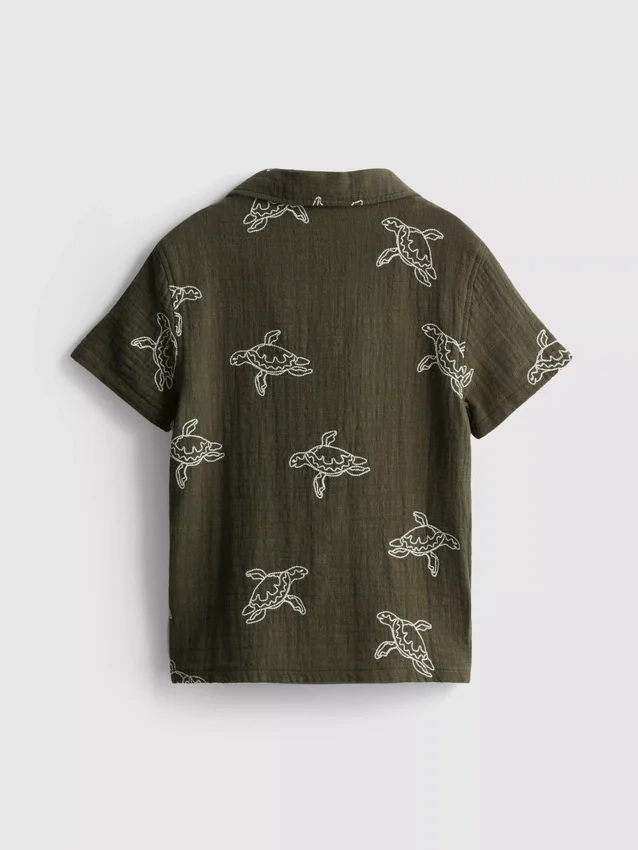 1,5–8 år | brodert skjorte