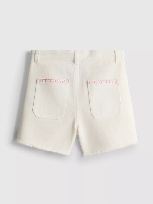 1,5–8 år | Disneys Stitch-denimshorts i kontrastfarger
