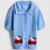 1,5–8 år | Hello Kitty-kortærmet cardigan med krage