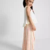 1,5–8 år | Sett med brodert peplum-top og bukser