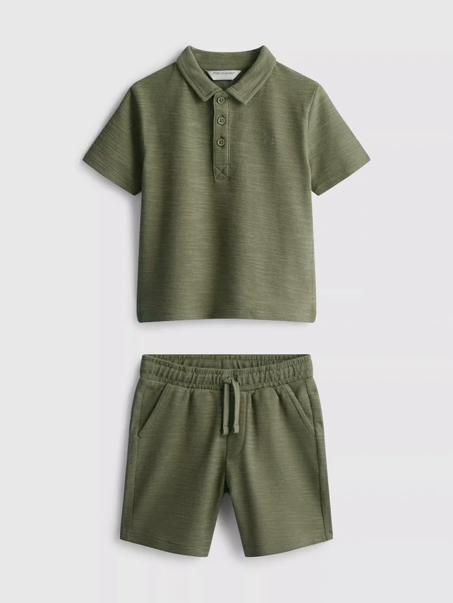 1,5–8 år | sett med poloskjorte og shorts