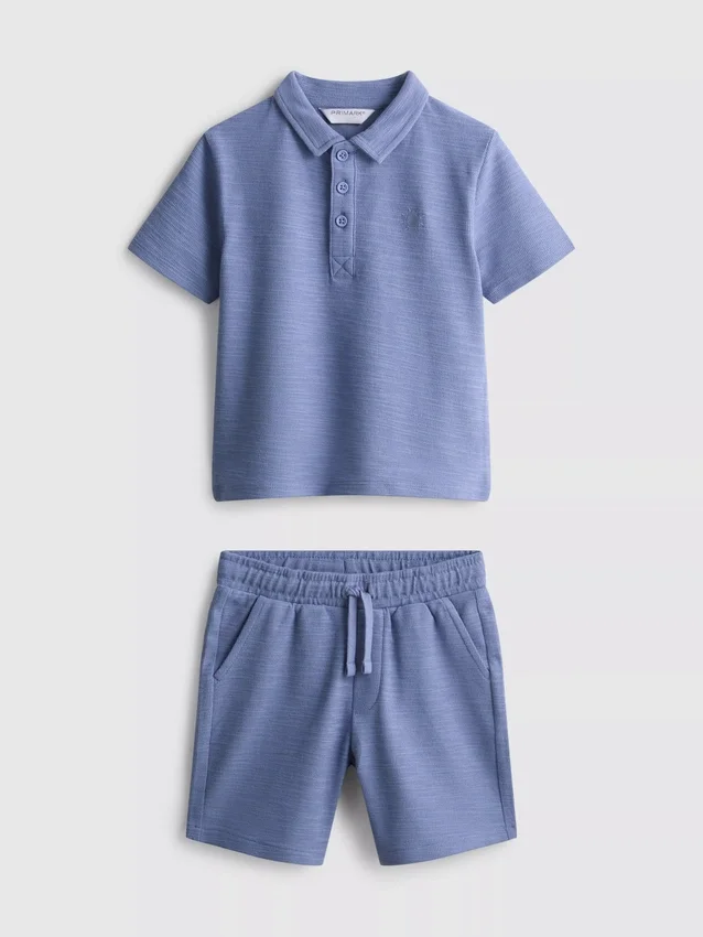 1,5–8 år | sett med poloskjorte og shorts