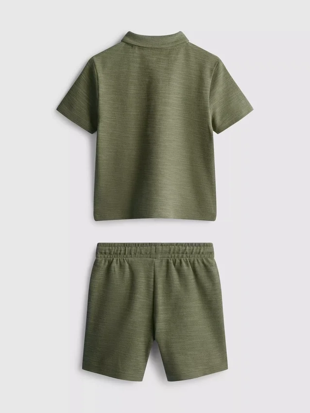 1,5–8 år | sett med poloskjorte og shorts