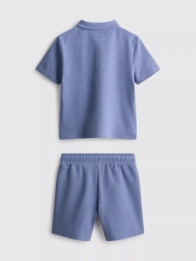 1,5–8 år | sett med poloskjorte og shorts