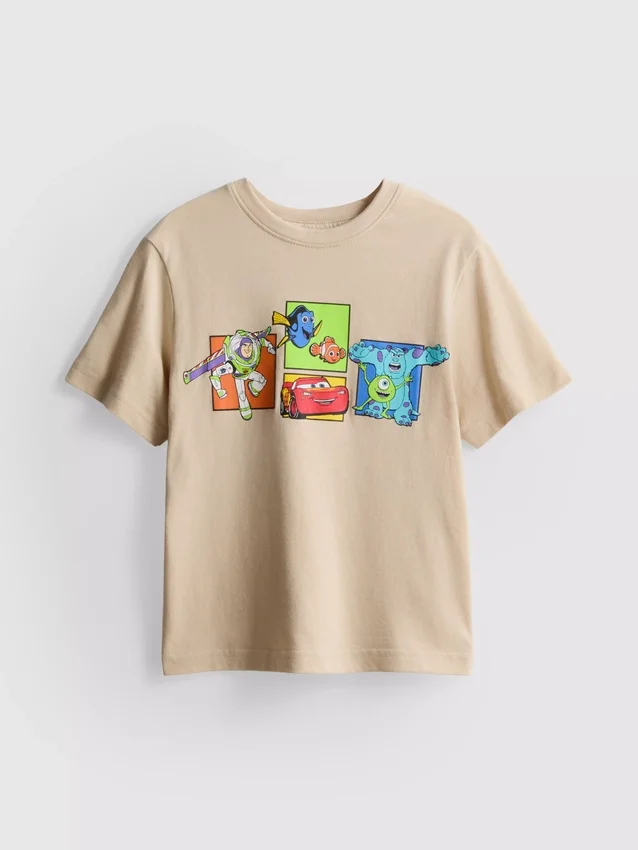 1,5–8 år | T-skjorte med figurer fra Disney·Pixar